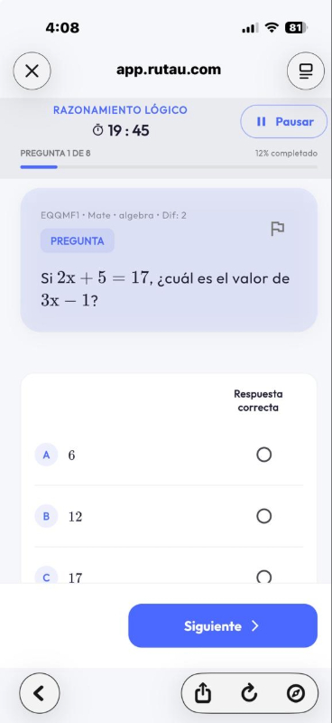 RutaU App Screenshot